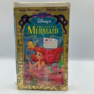 Disneys The Little Mermaid VHS 1998 Fully Restored Special Edition Factory Seale